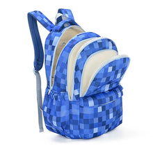 Load image into Gallery viewer, Blue Pixel Campus School Backpack 2.0