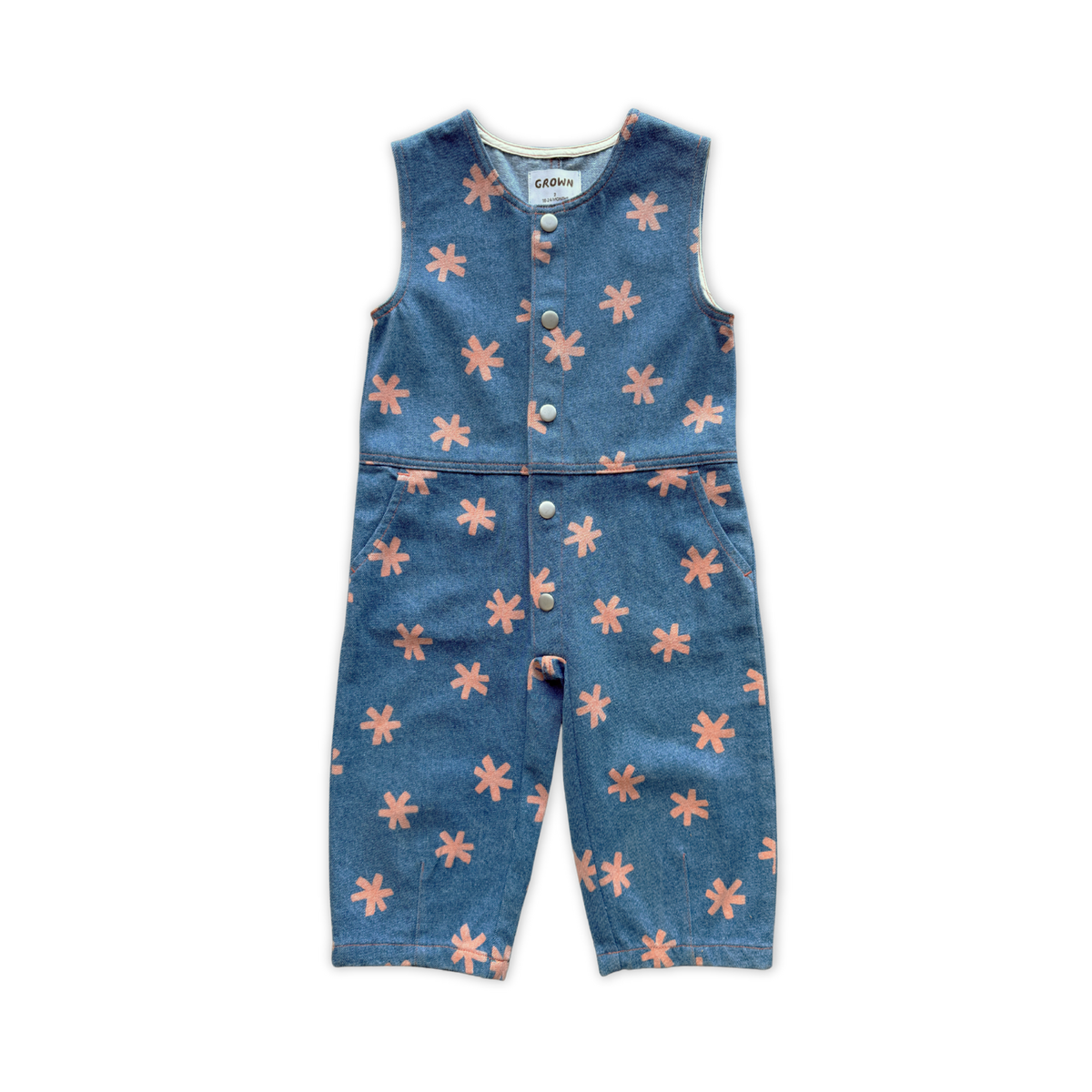 Organic Starlight Denim Jumpsuit