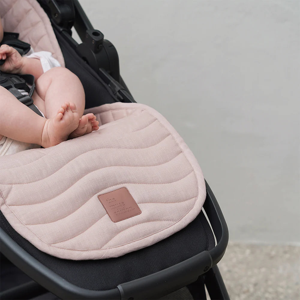 Linen cheap pram liner