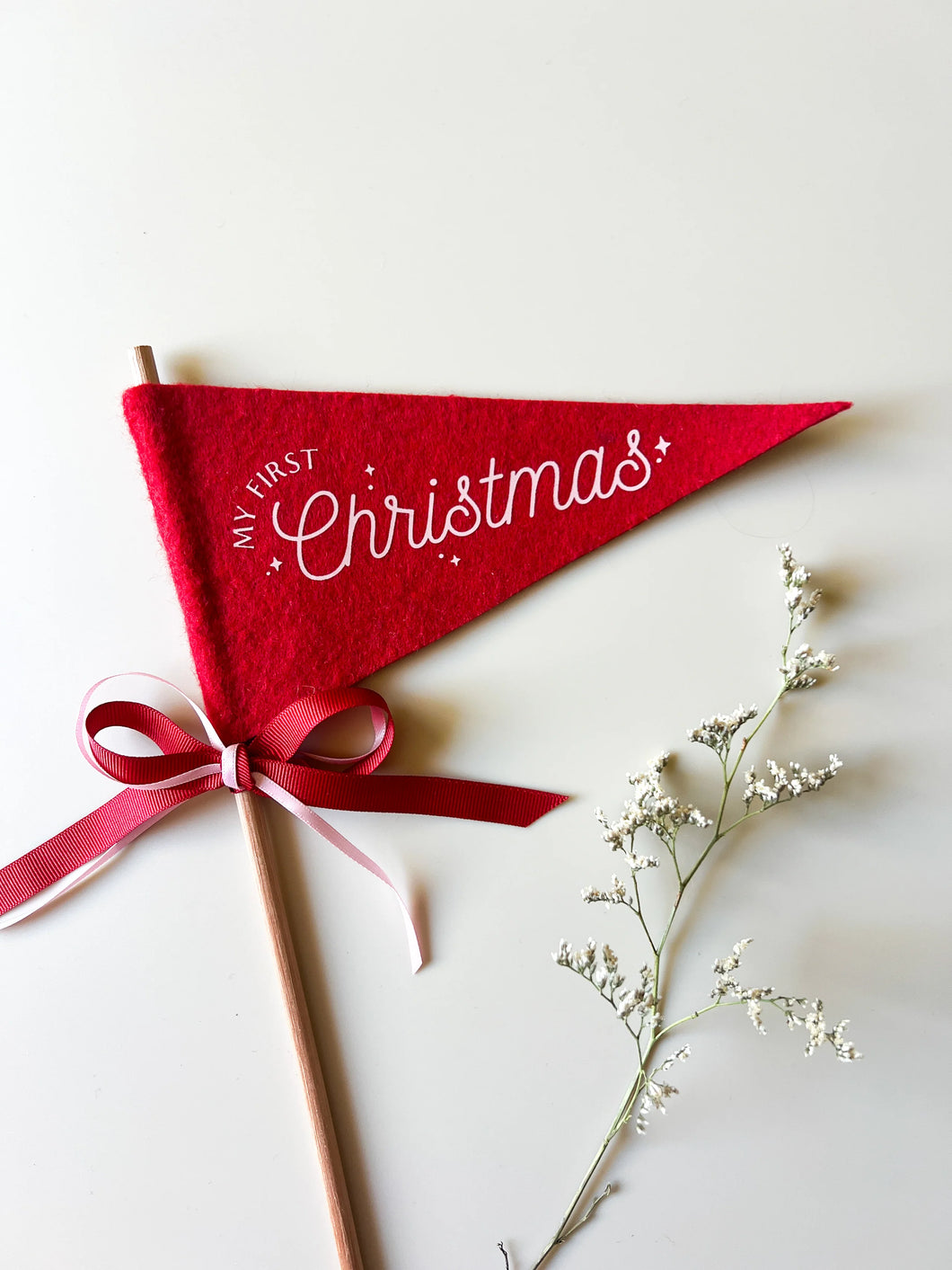 Mini Flag ‘My First Christmas’