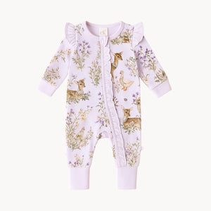 Enchanted Gardens - Bamboo Zipsuit