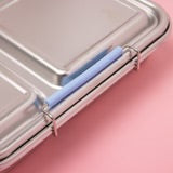 Load image into Gallery viewer, Two Compartment Leakproof Lunch Box | Light Blue