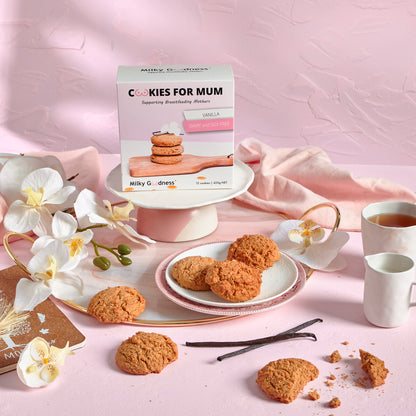 Vanilla Lactation Cookies (Dairy and Soy Free)