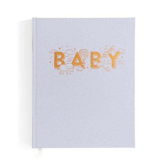Baby Book Grey