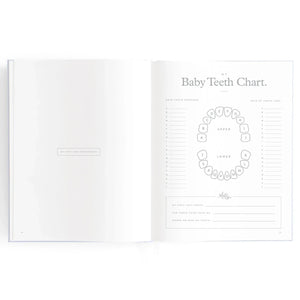Baby Book Grey Boxed