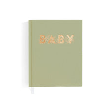 Load image into Gallery viewer, Mini Baby Book Sage