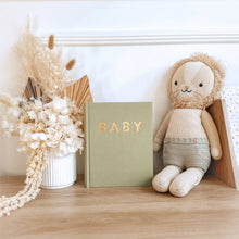 Load image into Gallery viewer, Mini Baby Book Sage