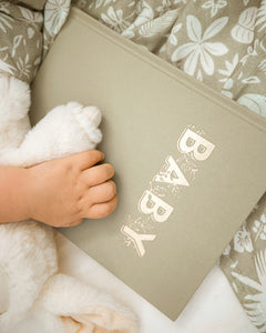 Mini Baby Book Sage