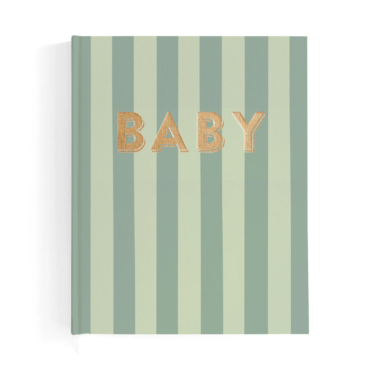 Baby Book Sage Stripe