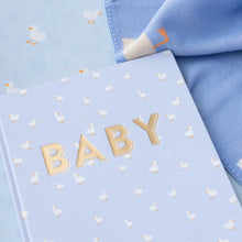 Load image into Gallery viewer, Baby Book Blue Ducks