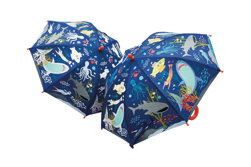 Colour Changing Child Umbrella | Deep Sea