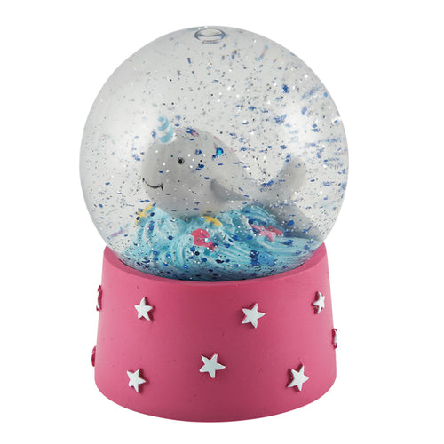 Mini Narwhal Snow Globe