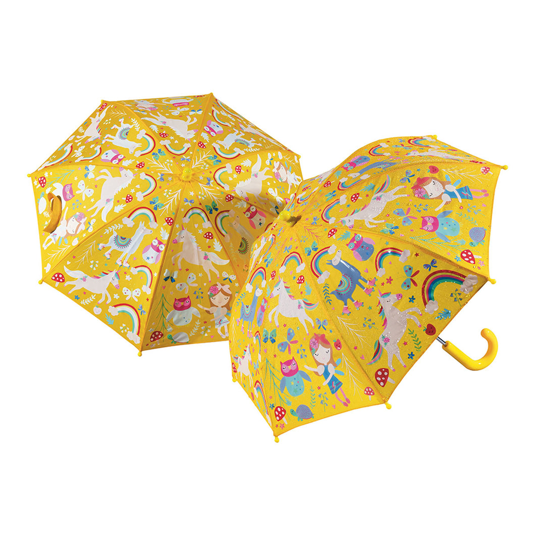 Colour Changing Child Umbrella | Rainbow Fairy