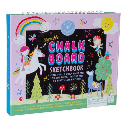 Chalk Board Sketchbook | Rainbow Fairy