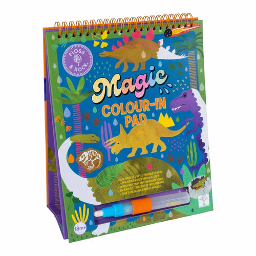 Magic Water Colouring Flip Book | Dino