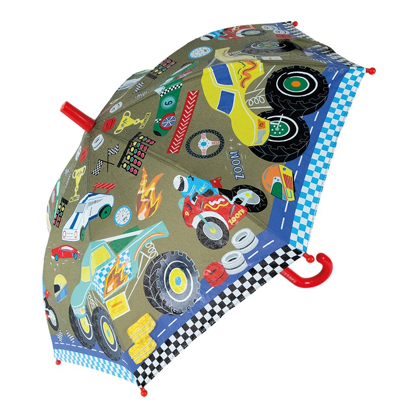 Colour Changing Child Umbrella | Cars