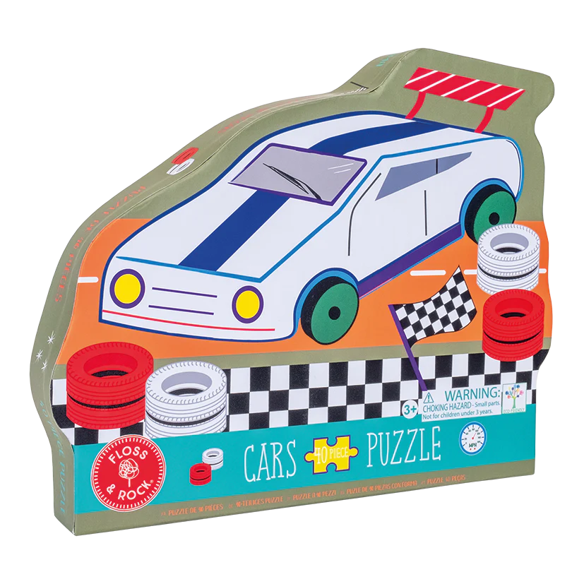 40pc Car Shaped Jigsaw Puzzle