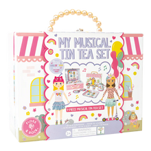 Load image into Gallery viewer, 9pc Tea Set | Dolls House Musical