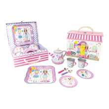 Load image into Gallery viewer, 9pc Tea Set | Dolls House Musical