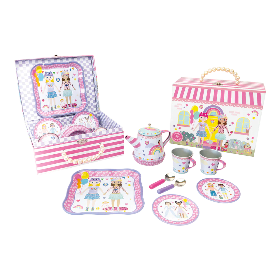 9pc Tea Set | Dolls House Musical