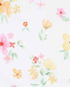 Grow Wild Print SS Zip Romper