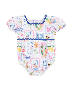Summer Vacay Print Bodysuit