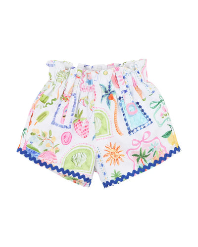 Summer Vacay Print Shorts