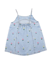 Load image into Gallery viewer, Sundae Denim Tulip Dress