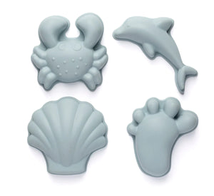 Scrunch Footprints Moulds | Duck Egg