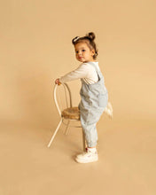 Load image into Gallery viewer, Winter Vacay Denim Stripe Overalls
