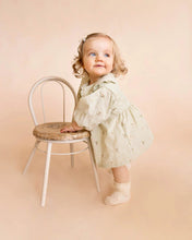 Load image into Gallery viewer, Orchard Bloom Emb. Stripe Overlay Dress
