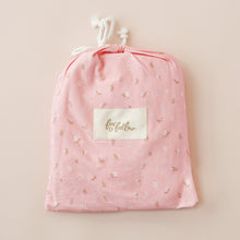 Load image into Gallery viewer, Dusty Roses Organic Fitted Cot Sheet