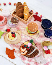 Load image into Gallery viewer, Felt Pancake Stack Play Food Set