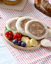 Load image into Gallery viewer, Felt Pancake Stack Play Food Set