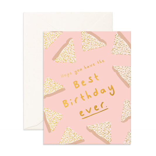Birthday Fairy Bread Greeting Card