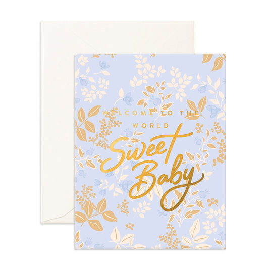 Sweet Baby Maple Greeting Card