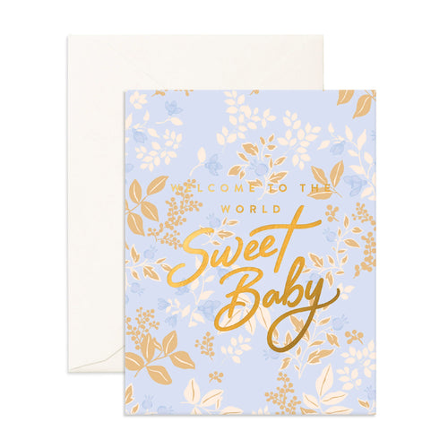 Sweet Baby Maple Greeting Card