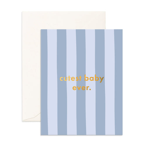 Cutest Baby Ever Cloud Greeting Card