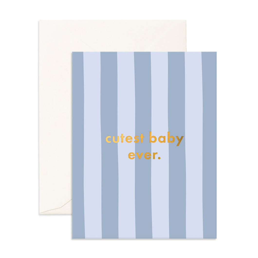 Cutest Baby Ever Cloud Greeting Card