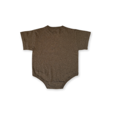 Load image into Gallery viewer, Organic Sardine Oversized Romper | Mud