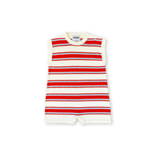 Load image into Gallery viewer, Organic Island Stripe Playsuit