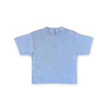 Load image into Gallery viewer, Organic Ribbed Knit Logo Tee | Ocean