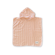 Load image into Gallery viewer, Terry Towelling Flow Poncho | Peachy