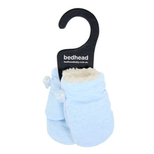 Load image into Gallery viewer, Fleecy Baby Mittens | Blue Marle