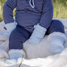 Load image into Gallery viewer, Fleecy Baby Mittens | Blue Marle