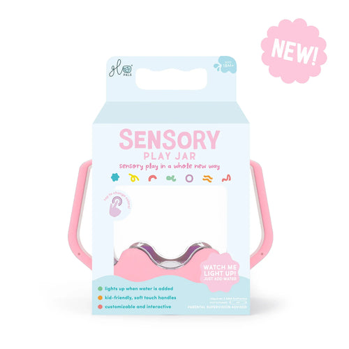 Glo Pal Sensory Play Jar | Pink