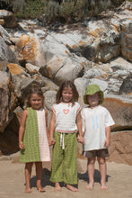 Load image into Gallery viewer, Organic Candy Cane Heart Vest | Milk