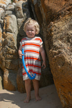 Load image into Gallery viewer, Organic Island Stripe Playsuit