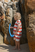 Load image into Gallery viewer, Organic Island Stripe Playsuit