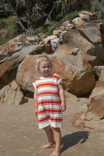 Load image into Gallery viewer, Organic Island Stripe Playsuit